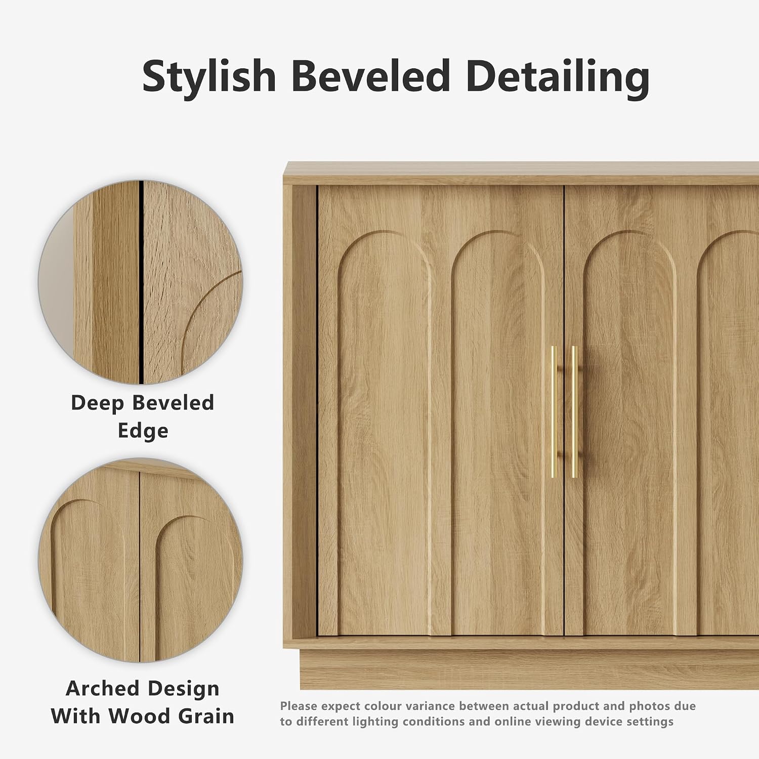 Oak Arched Door Boho Sideboard